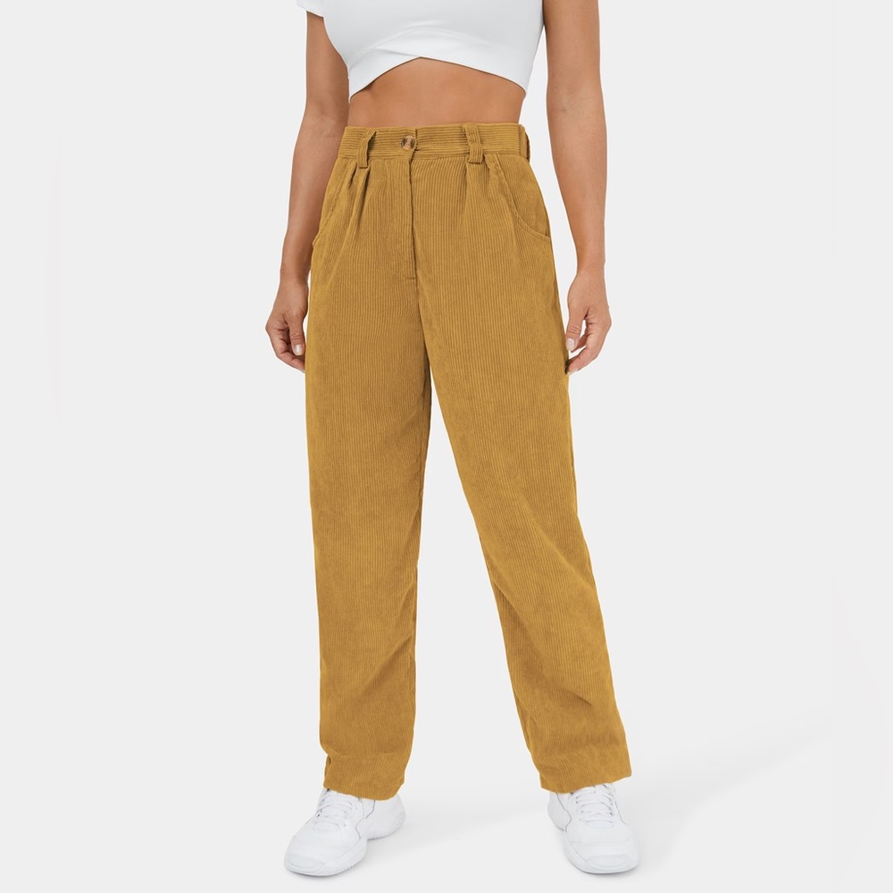Halara NWT Straight Leg Corduroy Trousers